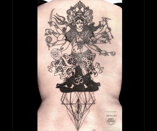 Durga Goddess Tattoo | TikTok